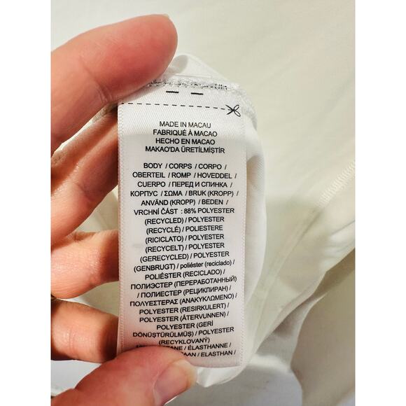 RALPH LAUREN White Quarter Zip Ryder Cup 2023 Logo Pullover Jacket size Small - Picture 10 of 10